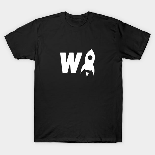 The W Rocket Logo T-Shirt by TheWhatnauts